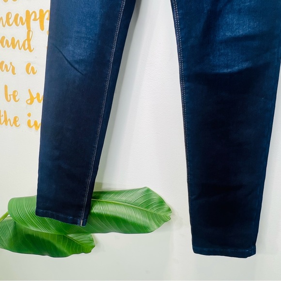 DL1961 Premium Denim Nina Super High Rise Skinny Jeans Dark Wash Size 26 - Picture 4 of 15